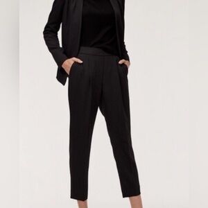Babaton Black Cropped Women's Dress Pants